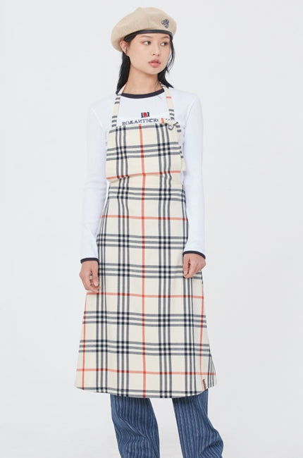 ロマンティッククラウン(ROMANTIC CROWN) WOMAN APRON DRESS_OATMEAL