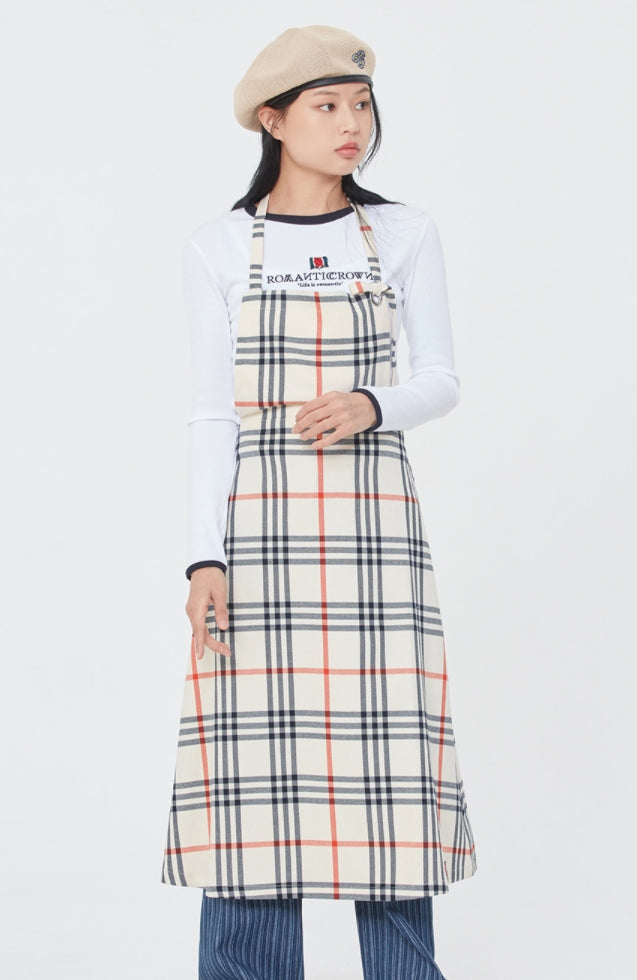 ロマンティッククラウン(ROMANTIC CROWN) WOMAN APRON DRESS_OATMEAL