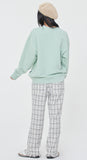 ロマンティッククラウン(ROMANTIC CROWN) WOMAN RABBIT SWEAT SHIRT_LIGHT GREEN
