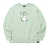 ロマンティッククラウン(ROMANTIC CROWN) WOMAN RABBIT SWEAT SHIRT_LIGHT GREEN