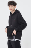 ロマンティッククラウン(ROMANTIC CROWN) SIGNATURE STITCH HOODIE_BLACK