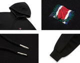 ロマンティッククラウン(ROMANTIC CROWN) SIGNATURE STITCH HOODIE_BLACK
