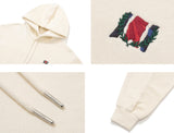 ロマンティッククラウン(ROMANTIC CROWN) SIGNATURE STITCH HOODIE_OATMEAL