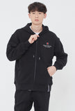 ロマンティッククラウン(ROMANTIC CROWN) LIFE IS ROMANTIC HOOD ZIP UP_BLACK