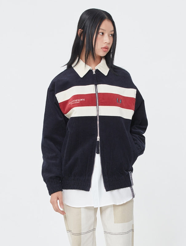 ロマンティッククラウン(ROMANTIC CROWN) RMTC CORDUROY BLOUSON_NAVY