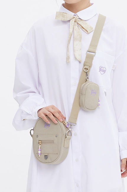 TARGETTO(ターゲット) [FRIZMWORKS X TGT]CIRCLE CROSS BAG_BEIGE