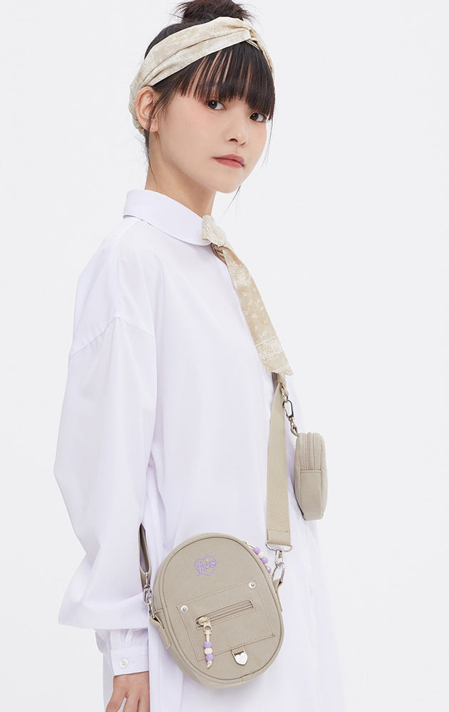 TARGETTO(ターゲット) [FRIZMWORKS X TGT]CIRCLE CROSS BAG_BEIGE