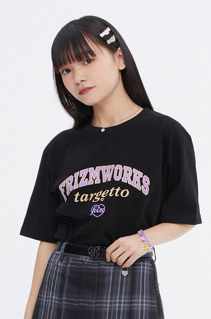 TARGETTO(ターゲット) [FRIZMWORKS X TGT]ARCH LOGO TEE SHIRT_BLACK