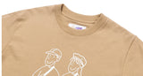 TARGETTO(ターゲット)  [FRIZMWORKS X TGT]COUPLE GRAPHIC TEE SHIRT_BEIGE