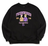 TARGETTO(ターゲット)  [FRIZMWORKS X TGT]COUPLE GRAPHIC SWEAT SHIRT_BLACK