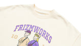 TARGETTO(ターゲット)  [FRIZMWORKS X TGT]COUPLE GRAPHIC SWEAT SHIRT_OATMEAL