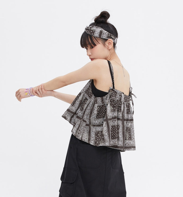 TARGETTO(ターゲット)  [FRIZMWORKS X TGT]PAISLEY BUSTIER_BLACK