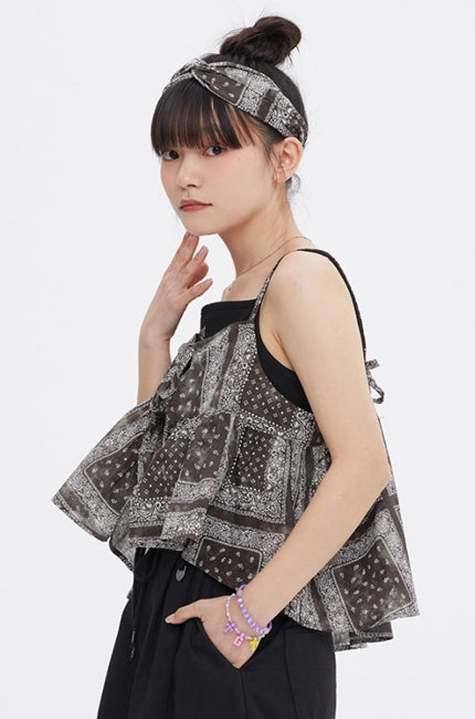 TARGETTO(ターゲット)  [FRIZMWORKS X TGT]PAISLEY BUSTIER_BLACK