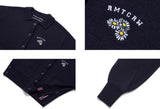 ロマンティッククラウン(ROMANTIC CROWN) BALLOON SLEEVE KNIT CARDIGAN_NAVY