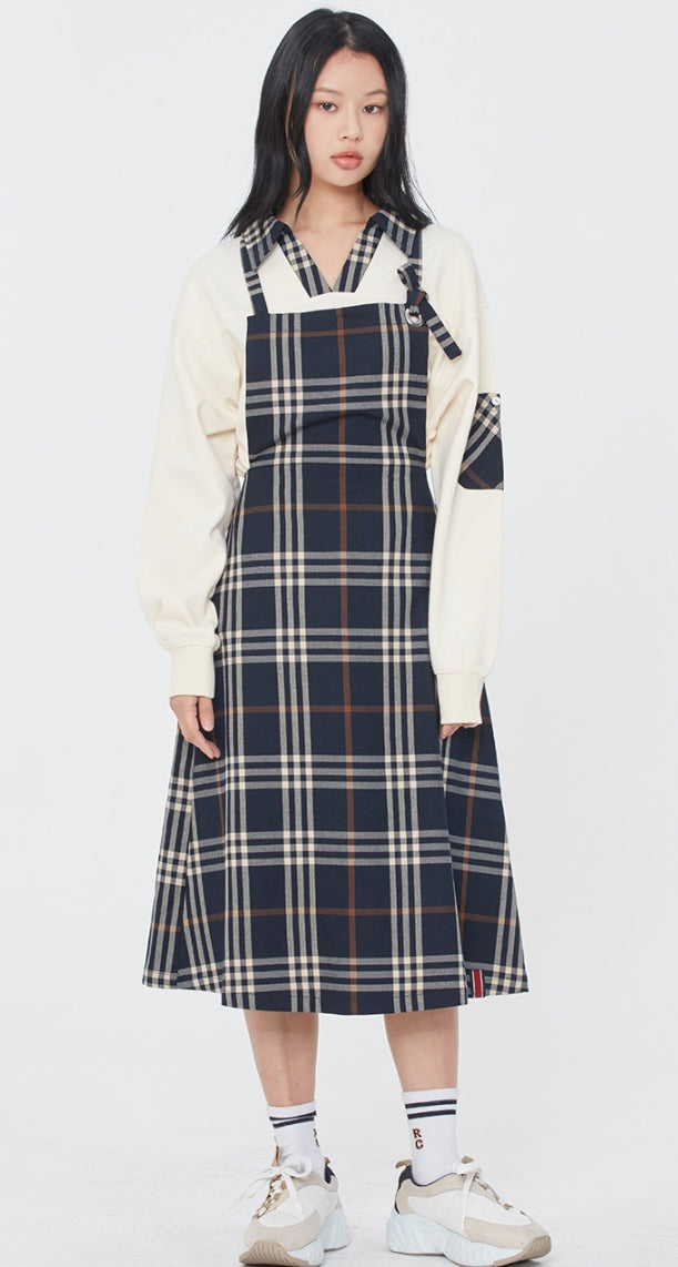 ロマンティッククラウン(ROMANTIC CROWN) CLASSIC CHECK PIQUE SHIRTS_OATMEAL