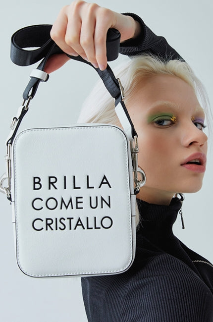 BBYB(ビービーワイビー) MARCE Unisex Cross Bag (Titanium White)