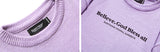 セイントペイン(SAINTPAIN)  SP Beileve Semi Over Knit-Light Purple