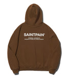 セイントペイン(SAINTPAIN)  SP Variation Logo Hood-Brown
