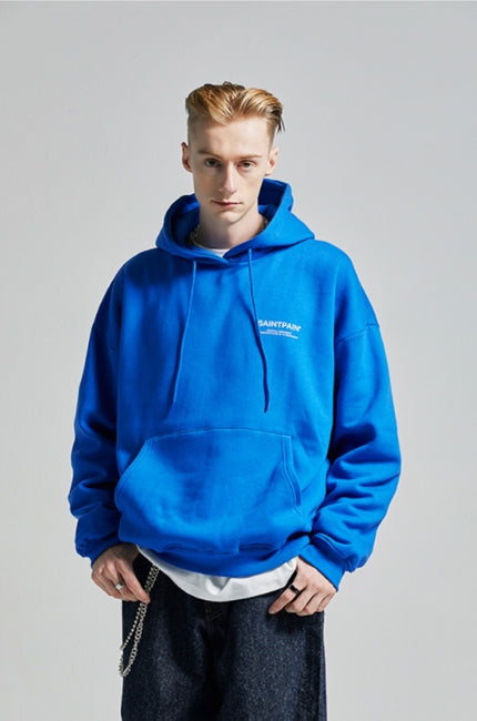 セイントペイン(SAINTPAIN)  SP Variation Logo Hood-Blue