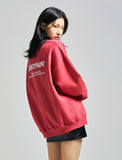 セイントペイン(SAINTPAIN)  SP Variation Logo Crew Neck-Red