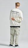 セイントペイン(SAINTPAIN)  SP Variation Logo Crew Neck-Cream