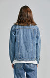 セイントペイン(SAINTPAIN) SP Denim Washed Trucker Jacket-Blue