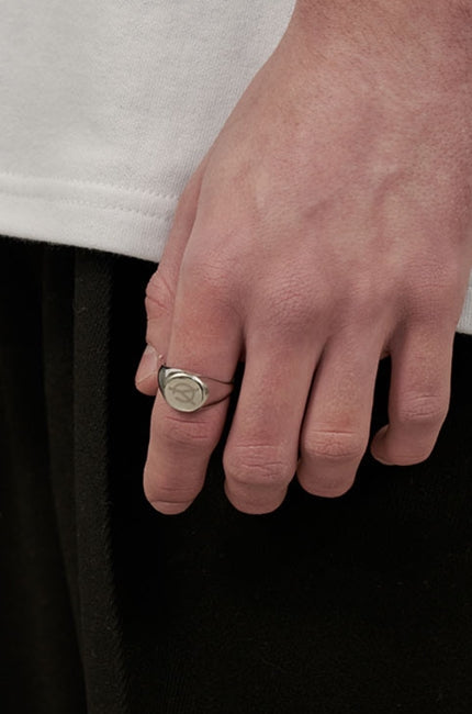 オーワイ(OY) LOGO ROUND RING