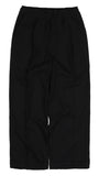 オーワイ(OY)  PIN TUCK CROP WIDE SLACKS-BLACK