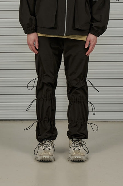オーワイ(OY) SIDE STRING PANTS-BLACK