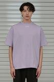 オーワイ(OY) BASIC MOCK NECK LOGO T-LAVENDER PURPLE