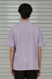 オーワイ(OY) BASIC MOCK NECK LOGO T-LAVENDER PURPLE