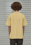 オーワイ(OY) BASIC MOCK NECK LOGO T-LIGHT YELLOW