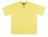 オーワイ(OY) BASIC MOCK NECK LOGO T-LIGHT YELLOW