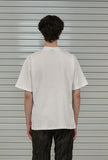 オーワイ(OY) BASIC MOCK NECK LOGO T-WHITE