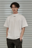 オーワイ(OY) BASIC MOCK NECK LOGO T-WHITE