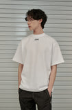 オーワイ(OY) BASIC MOCK NECK LOGO T-WHITE