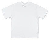 オーワイ(OY) BASIC MOCK NECK LOGO T-WHITE