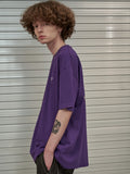 オーワイ(OY) CHERRY BLOSSOMS LOGO T-PURPLE