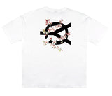 オーワイ(OY) CHERRY BLOSSOMS LOGO T-WHITE