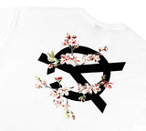 オーワイ(OY) CHERRY BLOSSOMS LOGO T-WHITE