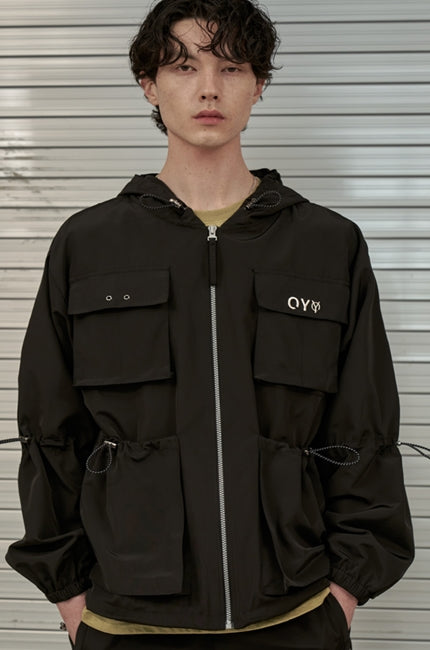 オーワイ(OY) STRING FIELD JACKET-BLACK