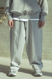 マスノウン(MASSNOUN)  BALLOON FIT TRANNING PANTS MSOTP001-GY