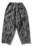 マスノウン(MASSNOUN)  JACQUARD DENIM BALLOON PANTS MSOJP001-GY