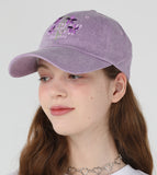 ワンダービジター(WONDER VISITOR)  FWBA violet pigment ball cap