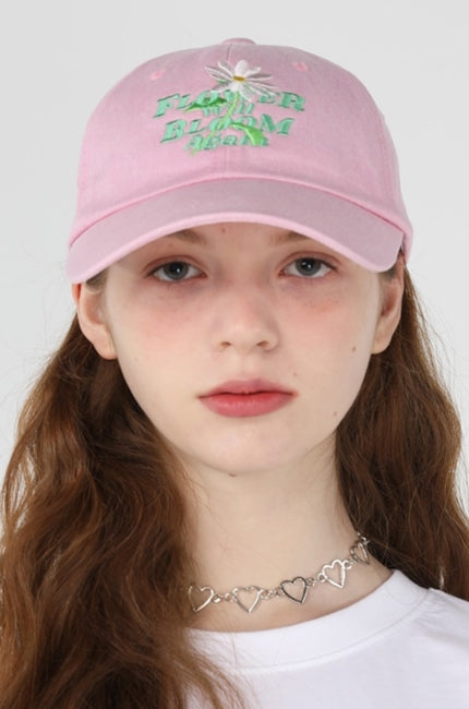 ワンダービジター(WONDER VISITOR) FWBA daisy pigment ball cap