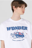 ワンダービジター(WONDER VISITOR)  Drive T shirts [White]