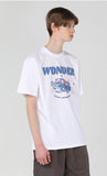 ワンダービジター(WONDER VISITOR)  Drive T shirts [White]