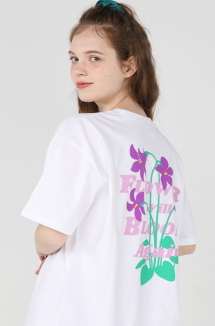 ワンダービジター(WONDER VISITOR)  FWBA Violet T shirts