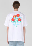 ワンダービジター(WONDER VISITOR)  FWBA Camellia T shirts