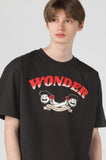 ワンダービジター(WONDER VISITOR)  2021 Signature T shirts [Charcoal grey]